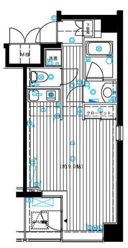 東京都葛飾区亀有1丁目の中古賃貸マンショ...